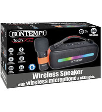 Bontempi Loudspeaker w. Microphone/Light - 31 cm - Wireless