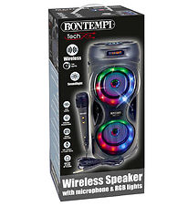 Bontempi Loudspeaker w. Microphone/Light - 39 cm - Wireless