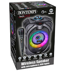 Bontempi Loudspeaker w. Microphone/Light - 26 cm - Wireless