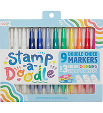 Ooly Double Sided Markers - 9 pcs - Stamp-A-Doodle
