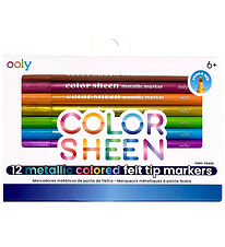 Ooly Markers - Color Sheen Metallic - 12 pcs
