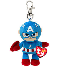 Ty Lyklakippa M. Bangsi - Beanie Börn - 10 cm - Marvel Kapteinn