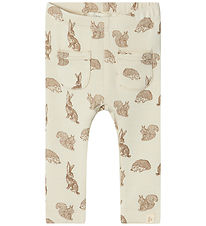 Lil' Atelier Leggings - Nbfsaba - Turteltaube