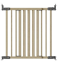 BabyDan Safety Grille - Flexi Fit Wood Deluxe - Nature