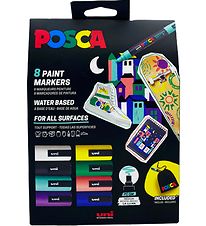 Posca Markers - PC-5M - 8 pcs - Multicolour