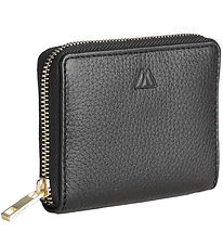 Markberg Wallet - SelmaMBG Grain - Black/Gold