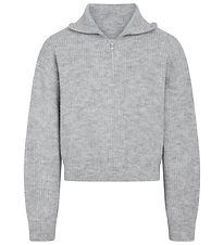 Grunt Blouse - Knitted - GrSuso - Snow Melange