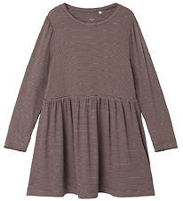 Name It Dress L/Æ - NmfOdina - Peppercorn