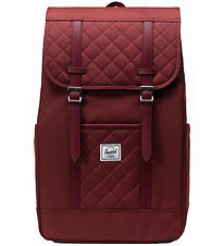 Herschel Ryggsäck - Retreat - Oxblodsröd Quilted
