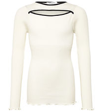 Rosemunde Blússa - Baybay - Rib - Ivory