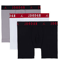 Jordan Boxer nærbuxur - 3 Pakki - Svart/Hvítt/grátt