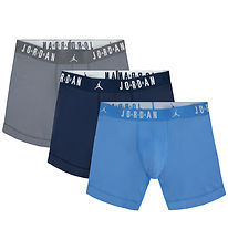 Jordan Boxer nærbuxur - 3 Pakki - Blár/Dökkblátt/grár