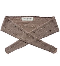 Sofie Schnoor Scarf - Knitted - Wool - Beige/Silver