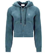 Juicy Couture Cardigan - Velour - Madison - Blåst One