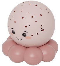 Cloud-B Night Lamp - Twinkles To Go Octo - Pastel Pink