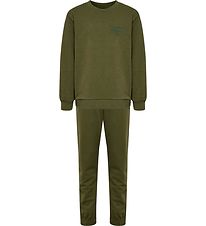 Hummel Sweat Set - hmlJR Base - Winter Moss