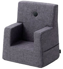 by KlipKlap Armchair - Kids Chair - 50x43x33 cm - Blue Grey w. G