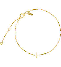 Design Letters Bracelet - I - 18K Gold Plated