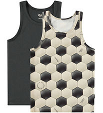 Molo Undershirt - Jayden - 2-Pack - Football Black