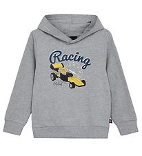 LEGO® Wear Kapuzenpullover - LWScout 708 - Grey Melange m. Print
