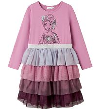 Name It Kjole - Frosset - NmfOkanna - Mauve Orchid