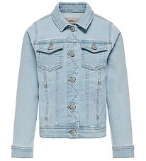 Kids Only Jeansjacka - KogSara - Light Blue Denim