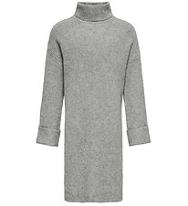 Kids Only Kjóll - Prjónað - KogAnne - Medium+ Grey Melange