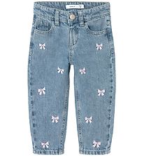 Name It Jeans - NmfBella - Medium+ Blue Denim/BOWS
