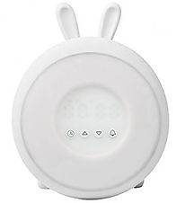 Rabbit & Friends Väckarklocka m. Ljus - Wake Upp - 20x15x6 cm -
