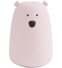 Rabbit & Friends Lampa - Björn - 10,7x16 cm - Rosa