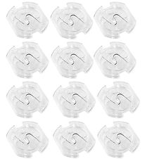 Jippies Socket fuses - Rotating - 12 pcs - Transparent