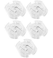Jippies Socket fuses - Rotating - 5 pcs - Transparent