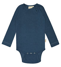 Body m/l Petit Piao - Rib - Modal - Insigne Blue