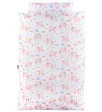Nørgaard Madsens Bedding - Junior - White w. Unicorns