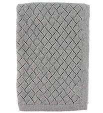 Nørgaard Madsens Tagesdecke - 75x100cm - Wolle - Grau