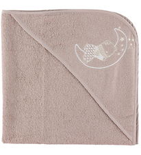 Nørgaard Madsens Babyhanddoek - 100x100 cm - Beige m. Knuffel