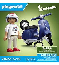 Playmobil Vespa - 1969 Vespa 150 Blue - 71622 - 16 Parts