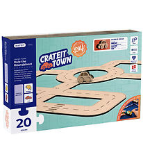 Crateit Creation Set - Crateit Town - Tree - Roundabout - 28 Par