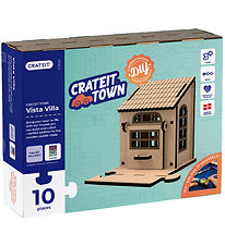 Crateit Creation Set - Crateit Town - Wood - Vista Villa - 10 Pa