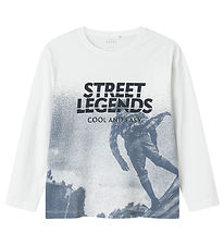 Name It Blouse - NkmValiant - Bright White/Street Legends