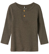 Name It Blouse - Rib - Noos - NmmKab - Bungee Cord/Melange