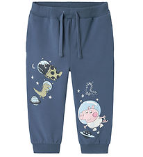 Name It Jogginghosen - NmmDeb Peppa Pig - China Blue m. Print