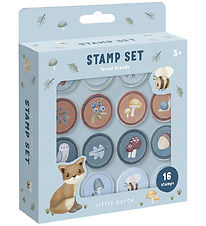 Little Dutch Stamps - Self-inking - 16 pcs - Forest Friends