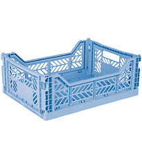 Aykasa Foldable Box - 40x30x15 cm - Midi - Baby Blue