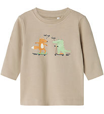 Name It Blouse - NbmVacion - Pure Cashmere/Fox Duck Crocodille