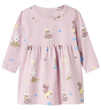 Name It Dress - NbfVandora - Winsome Orchid/Ballerinas