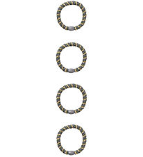 Name It Hårsnoddar - 4-pack - NkfAcc-Arise - Dusty Olive