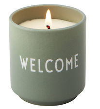 Design Letters Scented candles - Fresh Flowers & Citrus - Green