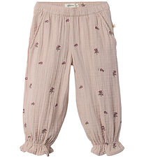 Lil' Atelier Buxur - Muslin - NmfTamina - Shadow Grey M. Bloom