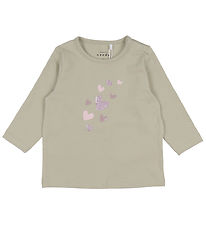 Name It Blouse - NbfVubie - Pure Cashmere/Hearts